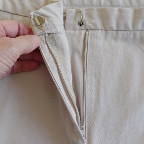 Culture High Waisted Flat Front Crop Pants with Stretch - Picture 3 of 10